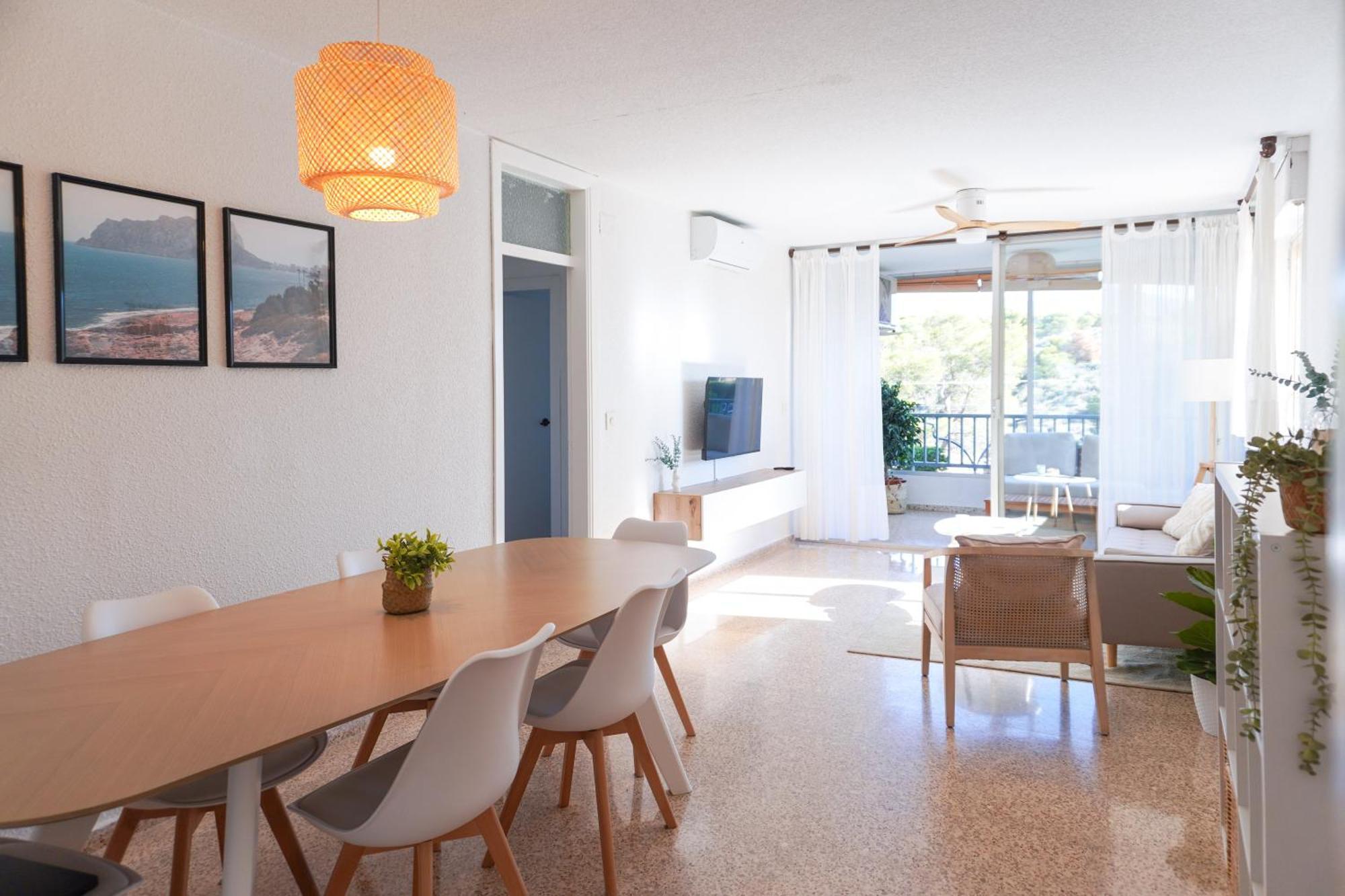 Apartamento Con Piscina En Villajoyosa By Bebalmy Kültér fotó