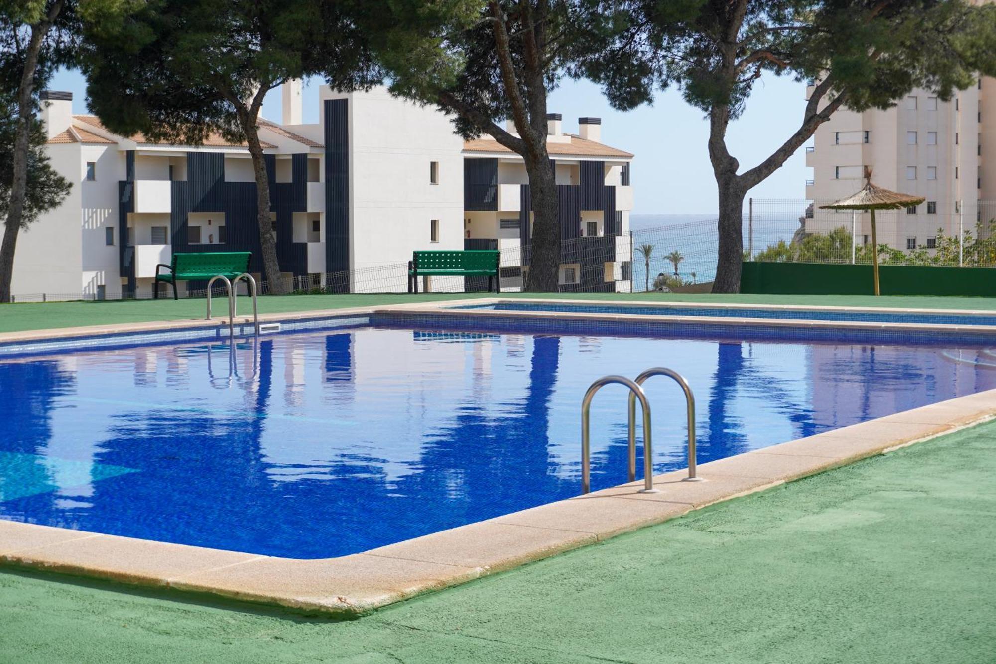 Apartamento Con Piscina En Villajoyosa By Bebalmy Kültér fotó